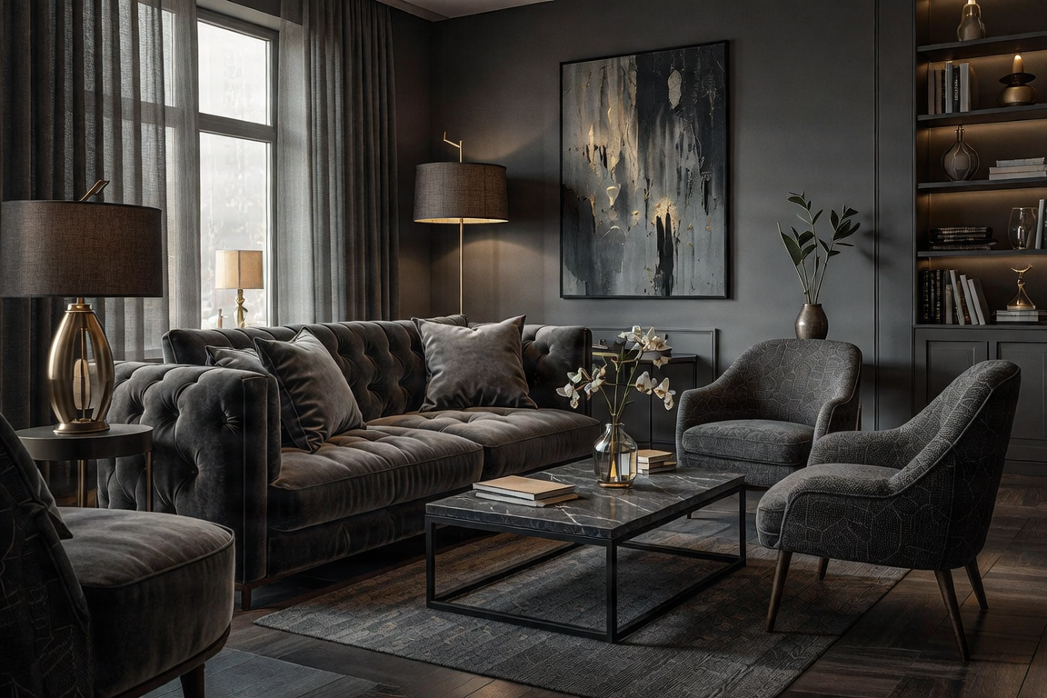 Luxury lounge interior representing a clean and comfortable experience.